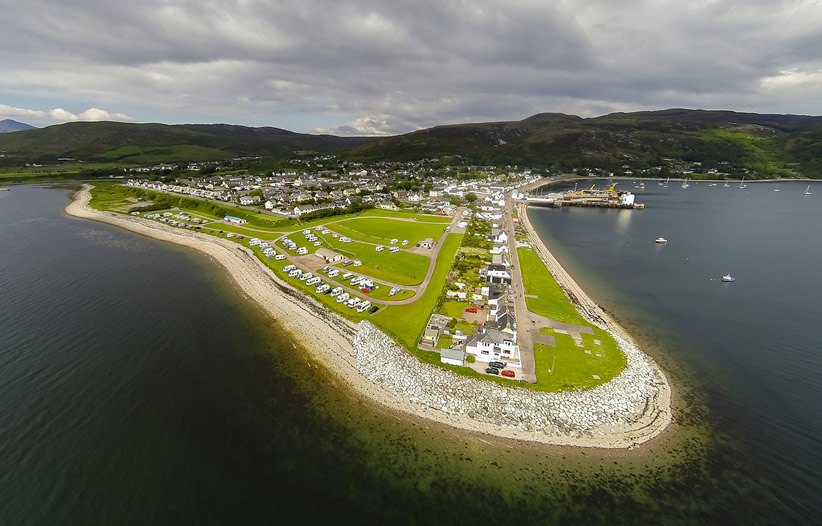 Broomfield Campsite Ullapool Scotland