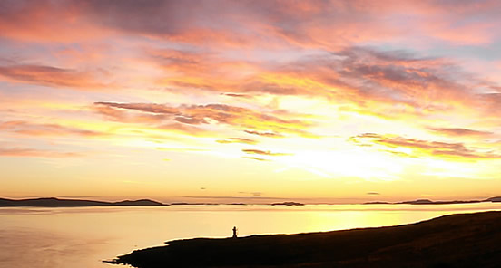 Sunset at Rhue Point